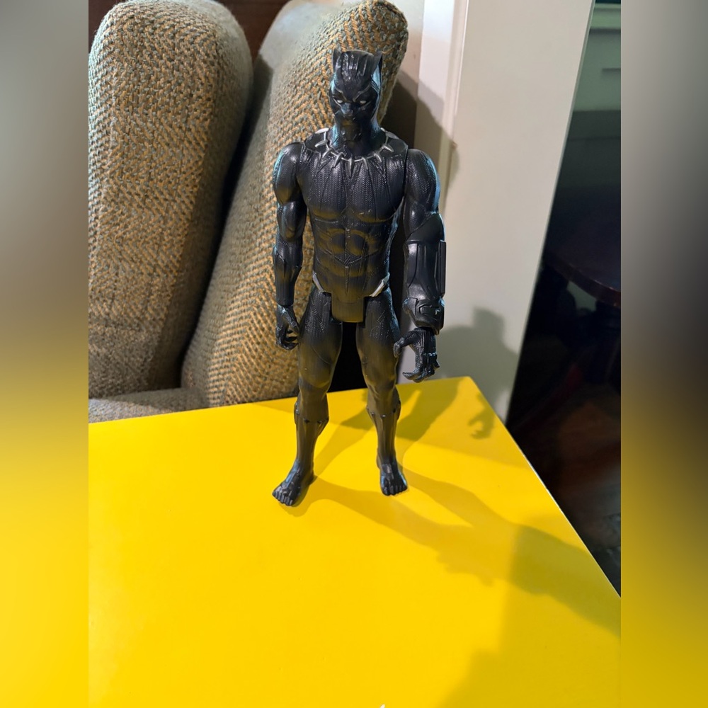 Black panther figurine